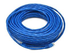 MONOPRICE Cat6 Ethernet Patch Cable, 75ft, Dark Blue