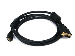 MONOPRICE Câble adaptateur HDMI vers DVI haute vitesse 3 m 28 AWG, noir