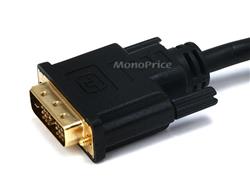 MONOPRICE Câble adaptateur HDMI vers DVI haute vitesse 3 m 28 AWG, noir