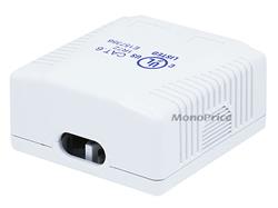 Boîte de montage en surface Monoprice Cat6 double