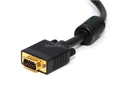 Câble Monoprice 50 pieds Super VGA M / M CL2 (avec installation dans le mur) avec ferrites (plaqué or)