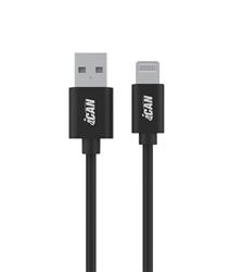 iCAN MFi Type-A Male to Lightning Male Cable, 5V/2.4A, 6ft
