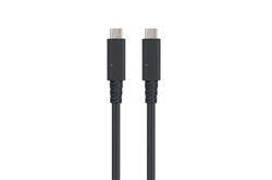 iCAN Premium USB 4.0 Type C To Type C, 40Gbps, 100W Cable, M/M, 2.6ft, Black