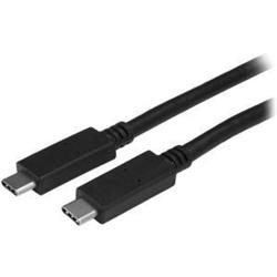 âble USB-C StarTech.com de 2 m (6 pi avec livraison de puissance (3 A) - M/M - USB 3.0 - Certifié USB-IF - Câble de type C U...