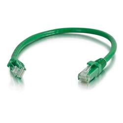 C2G CAT5E SNAGLESS UTP CABLE-Green 15FT (00416)