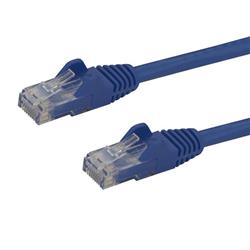 StarTech (N6PATCH15BL) - Câble de raccordement anti-coupure UTP Cat6 - 15 pi (Bleu)