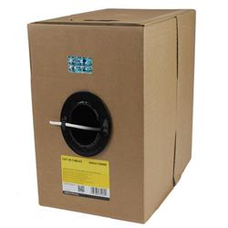StarTech (WIR5ECMRWH) - Bobine de câble réseau solide UTP Cat5e inifugé CMR (Riser) en vrac - 1 000 pi - Blanc