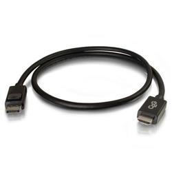 Câble adaptateur DisplayPort mâle vers HD mâle C2G (noir) - 3 pi. (54325)