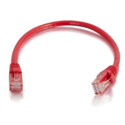 Câble UTP sans accroc CAT5E C2G (00420) - rouge 2 pi