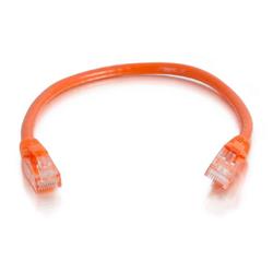Cables To Go Cat5e Snagless UTP Unshielded Network Patch Cable Orange