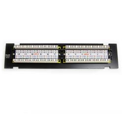 StarTech 12 Port 1U Wall Mount Cat6 110 Patch Panel | C6PANL4512