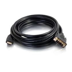 Câble vidéo numérique HDMI vers DVI-D de 0,5 m C2G, HDMI/DVI pour appareils audiovisuels