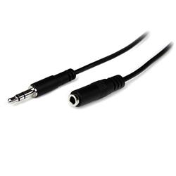 StarTech 1m Slim 3.5mm Stereo Extension Audio Cable - M/F | MU1MMFS
