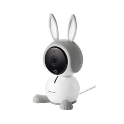 Arlo Baby - Caméra de surveillance 1 080p HD (ABC1000-100PAS) | Vidéo 1 080p HD, Lecteur de berceuse, Night Light, Rechargea...