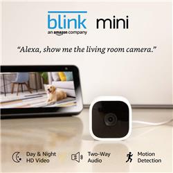 Blink Mini Indoor, Compact HD Smart Security Camera(Open Box)