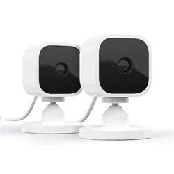 Blink Mini Indoor 2-Pack,Compact HD Smart Security Camera(Open Box)