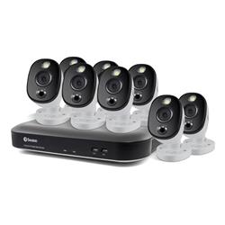 Swann (855808WL) Caméras Ultra HD 4K à détection de chaleur et de mouvement à 8 canaux avec système de sécurité DVR à disque...