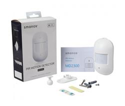 Smanos Security Sensors Wireless Motion Detector (MD2300)  | -Leveraging proprietary infrared technology | -fuzzy logic and sop