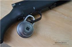 TAPPLOCK One Security Lock with Fingerprint Scanner (Gun Metal)(Open Box)