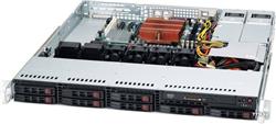 Supermicro Intel Xeon E3-1270 v6 4-Core 3.8GHz 1U Rack Server - Configuration personnalisée (113MFAC2-R606CBOTO34) - Carte s...
