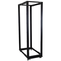 StarTech 42U Adjustable Depth Open Frame 4 Post Server Rack Cabinet (4POSTRACK42) - Vendor Dropship, please request for Freight