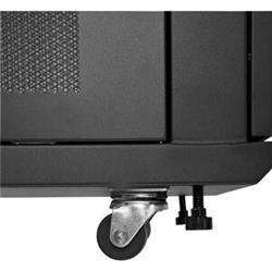 StarTech 24U 19" Server Rack Cabinet - 4 Post Adjustable Depth 2-30" Mobile Locking Vented (RK2433BKM) - Item is Bulky/Heavy, p