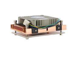 Dynatron A18 AM4 CPU Heatsink Fan for 1U Server Workstation - Active Blower | Copper Skived Fin, up to 95W TDP (A18)