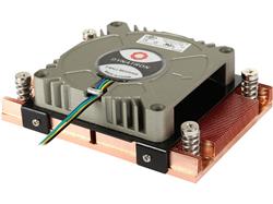 Dynatron A18 AM4 CPU Heatsink Fan for 1U Server Workstation - Active Blower | Copper Skived Fin, up to 95W TDP (A18)
