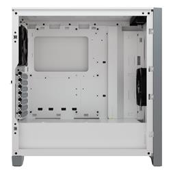 CORSAIR 4000D Airflow Tempered Glass Mid-Tower ATX Case, White
