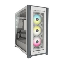 CORSAIR iCUE 5000X RGB Tempered Glass Mid-Tower ATX PC Smart Case