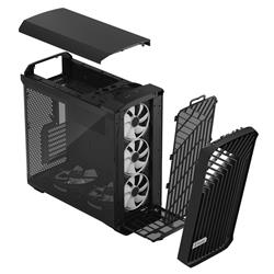 FRACTAL DESIGN Torrent RGB Black E-ATX Tempered Glass Window High-Air