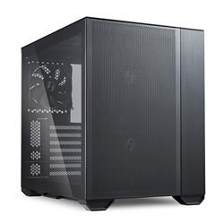 LIAN LI O11 Air Mini Computer Case w/ Tempered Glass- Black