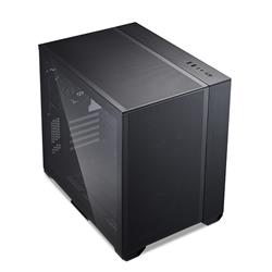 LIAN LI O11 Air Mini Computer Case w/ Tempered Glass- Black