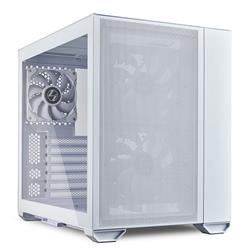 LIAN LI O11 Air Mini Computer Case w/ Tempered Glass- White