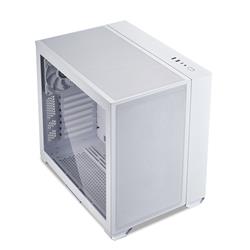 LIAN LI O11 Air Mini Computer Case w/ Tempered Glass- White