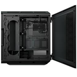 CORSAIR iCUE 5000T RGB Tempered Glass Mid-Tower Smart Case, Black(Open Box)