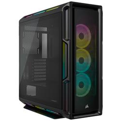 CORSAIR iCUE 5000T RGB Tempered Glass Mid-Tower Smart Case, Black(Open Box)