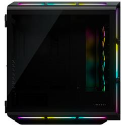 CORSAIR iCUE 5000T RGB Tempered Glass Mid-Tower Smart Case, Black(Open Box)