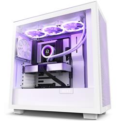 Nzxt H7 Flow Mid-Tower ATX Case - White
