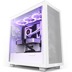 Nzxt H7 Flow Mid-Tower ATX Case - White