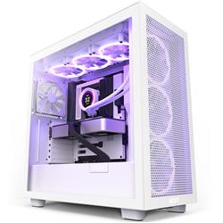 Nzxt H7 Flow Mid-Tower ATX Case - White