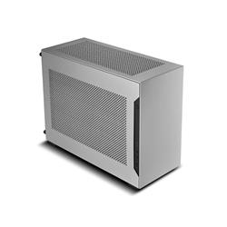 LIAN LI A4-H2O Silver SPCC / Aluminum Mini-ITX Computer Case, PCI4.0