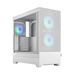 FRACTAL DESIGN Pop Air RGB White TG ATX High-Airflow Clear Tempered G