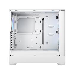 FRACTAL DESIGN Pop Air RGB White TG ATX High-Airflow Clear Tempered G