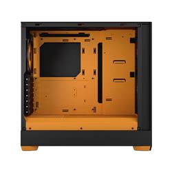 FRACTAL DESIGN Pop Air RGB Black Orange Core TG ATX High-Airflow Clea
