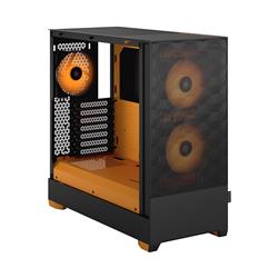 FRACTAL DESIGN Pop Air RGB Black Orange Core TG ATX High-Airflow Clea