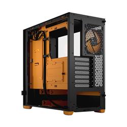 FRACTAL DESIGN Pop Air RGB Black Orange Core TG ATX High-Airflow Clea