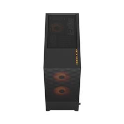 FRACTAL DESIGN Pop Air RGB Black Orange Core TG ATX High-Airflow Clea