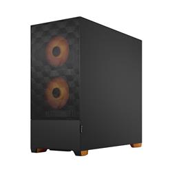 FRACTAL DESIGN Pop Air RGB Black Orange Core TG ATX High-Airflow Clea