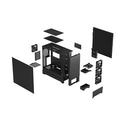 FRACTAL DESIGN Pop XL Silent Black ATX Sound Damped Solid Panel Full